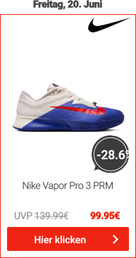 Vapor Pro 3 PRM Sandplatzschuh Herren - Dunkelblau, Creme