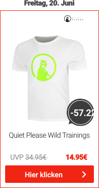 Wild Trainings T-Shirt Herren - Weiß, Neongrün