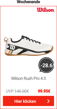 Rush Pro 4.5 Sandplatzschuh Herren - Weiß