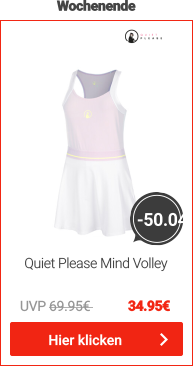 Mind Volley Kleid Damen - Flieder, Weiß