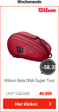 Bela DNA Super Tour Padelschlägertasche - Rot