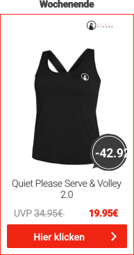 Serve & Volley 2.0 Tank-Top Damen - Schwarz